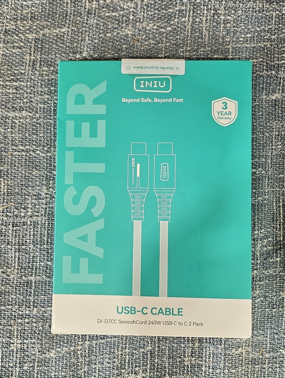 2 Pack USB C Cable